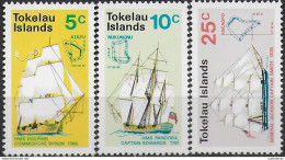 1970 Tokelau Discovery Of The Islands 3v. MNH S.G. N. 22/24 - Sonstige & Ohne Zuordnung