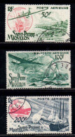 St Pierre Et Miquelon - 1947   - PA 18 à 20  - Oblit - Used - Gebraucht