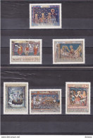 ROUMANIE 1969 PEINTURES FRESQUES Yvert 2497-2502, Michel 2814-2819 NEUF** MNH Cote 6 Euros - Nuovi