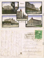 Prerau Přerov Stadtansichten Ansichtskarte Olmütz Olmouc 1915 - Czech Republic