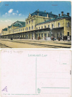 Arad (Rumänien) Arad (România) Pàlyaudvar Bahnhof 1916 - Romania