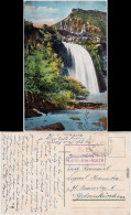 Ansichtskarte  Wasserfall 1917 - A Identificar