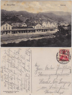 St. Margrethen Partie Am Bahnhof Canton St. Gallen Ansichtskarte  1912 - Other & Unclassified