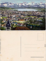 Zürich Blick über Die Stadt Ansichtskarte 1912 - Andere & Zonder Classificatie