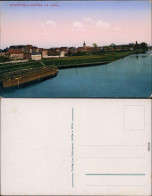 Ansichtskarte Gröba Riesa Hafen Partie 1914 - Riesa