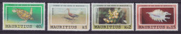 Mauritius 1991 Mi. 734-37, Flora Und Fauna Turtle Tortoise Schildkröte Ibis Etc. Complete Set, MNH** - Mauricio (1968-...)