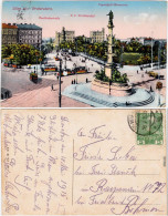 Wien Praterstern - Belebt Ansichtskarte 1913 - Sonstige & Ohne Zuordnung