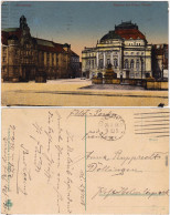 Chemnitz Ansichtskarte Städtisches Museum Und Neues Theater 1918 - Chemnitz