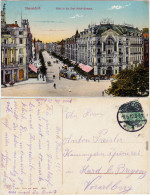 Düsseldorf Graf-Adolf-Strasse, Hotel Bristol Und Straßenbahn 1909  - Düsseldorf