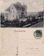 Pößneck Partie An Der Villa Berger  - Stadt Im Hintergrund B Jena 1907 - Autres & Non Classés