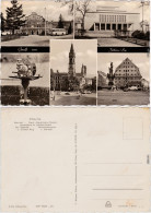 Zittau Mehrbild: Bahnhof, Theater, Markt Ansichtskarte 1967 - Zittau