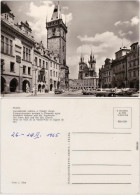 Prag Praha Straßenpartie Am Altstädter Rathaus  - Autos 1965  - Tschechische Republik