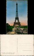 Ansichtskarte Paris Eiffelturm 1960 - Eiffelturm