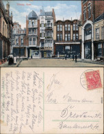 Ansichtskarte Tilburg Marktplatz - Geschäfte Nordbrabant 1913 - Other & Unclassified