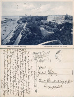 Ansichtskarte Kolberg Kołobrzeg Kauffmannskuranstalt Mit Strand 1922  - Pologne