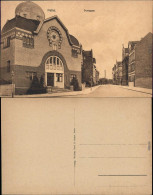 Ansichtskarte Peine Synagoge - Straßenpartie Judaika 1912 - Peine