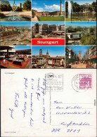 Ansichtskarte Stuttgart Brunnen, Parks, Straßen, Kirche Uvm. 1987 - Stuttgart
