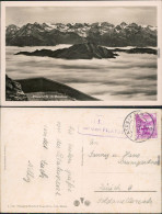Ansichtskarte Luzern Lucerna Nebelmeer 1937 - Other & Unclassified