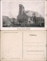 Poelkapelle-Langemarck Ansichten Erster Weltkrieg - Zerschossene Kirche 1917 - Autres & Non Classés