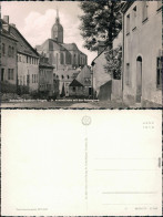 Ansichtskarte Annaberg-Buchholz St. Annenkirche Mit Farbegasse 1963 - Annaberg-Buchholz