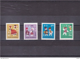 ROUMANIE 1969 NOUVEL AN Yvert 2503-2506, Michel 2810-2813 NEUF** MNH Cote 3 Euros - Unused Stamps