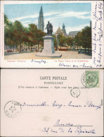 Antwerpen Anvers Kathedrale  Hofkirche - La Place Verte Et La Cathedrale 1900 - Autres & Non Classés