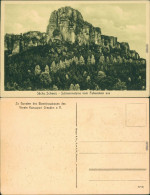 Ansichtskarte Bad Schandau Schrammsteine Vom Falkenstein Aus 1926 - Bad Schandau