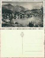 Ansichtskarte Lugano Panorama-Ansicht Mit See Und Bergmassiv 1930 - Other & Unclassified