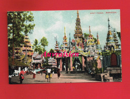 Asie ... Format  8.5 Cm X 13.3 Cm Myanmar (Burma) Birmanie Great Pagoda RANGOON - Myanmar (Birma)