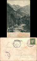 Ansichtskarte Birgsau-Oberstdorf (Allgäu) Stillachpartie In Der Birgsau 1900 - Oberstdorf