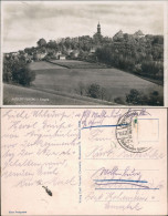 Ansichtskarte Augustusburg Erzgebirge Panorama Blick Mit Burg Und Wiese 1929 - Augustusburg