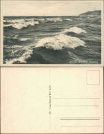 Postcard Misdroy Międzyzdroje Brandung An Der Küste 1930 - Pommern