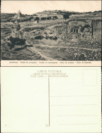 Postcard Jerusalem Jeruschalajim (רושלים) Valley Of Jehosaphat 1918 - Israel