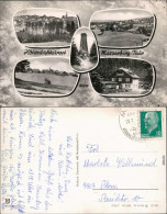 Ansichtskarte Masserberg Überblick, Aussichtsturm, Gasthof 1965 - Other & Unclassified