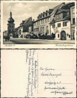 Ansichtskarte Saalfeld (Saale) Blankenburgerstrasse - Gaststätten 1934  - Saalfeld