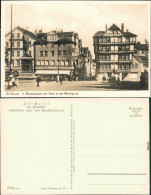 Ansichtskarte Kassel Cassel St. Martinsplatz - Marktgasse 1929  - Kassel