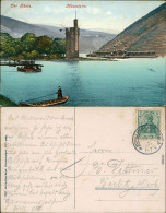 Ansichtskarte Bingen Am Rhein Binger Mäuseturm 1911 - Bingen