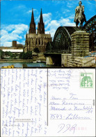 Ansichtskarte Köln Coellen | Cöln Kölner Dom Und Hohenzollernbrücke 1981 - Koeln
