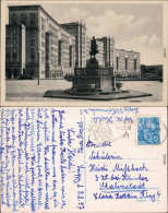 Ansichtskarte Leipzig Ringbauten Mit Brunnen 1957 - Leipzig