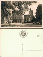 Ansichtskarte Insel Mainau-Konstanz Deutschordensschloss Mit Kirche 1943 - Altri & Non Classificati