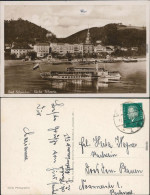 Ansichtskarte Bad Schandau Panorama Mit Elbdampfer 1929 - Bad Schandau