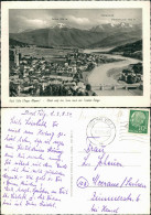 Ansichtskarte Bad Tölz Blick Auf Den Ort, Isar Und Tiroler Berge 1954 - Bad Toelz