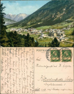 Ansichtskarte Pontresina Blick Auf Den Ort 2 1924 - Other & Unclassified