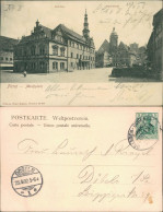 Ansichtskarte Pirna Marktplatz 1902 - Pirna