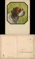 Ansichtskarte  Künstlerkarte V. W. Merker - Hund 1930 - Pintura & Cuadros