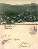 Ansichtskarte Oybin Partie Bei Der Stadt, Coloriert 1903  - Oybin