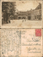 Postkaart Assen Geschäfte - Marktplatz 1920  - Sonstige & Ohne Zuordnung