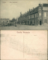 Postkaart Menen (Belgien) Menin Meenen Place Vandermeire 1913  - Andere & Zonder Classificatie