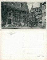 Ansichtskarte Quedlinburg Straßenpartie Am Rathaus 1956  - Autres & Non Classés