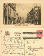Postcard Birmingham New Street 1910 - Other & Unclassified